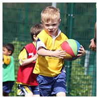 football for children in shirley