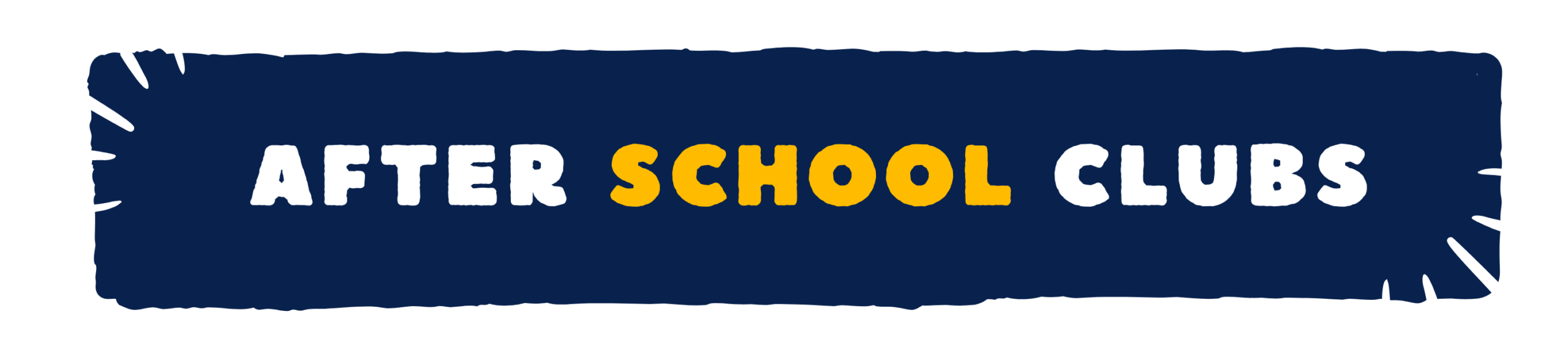 After school clubs banner