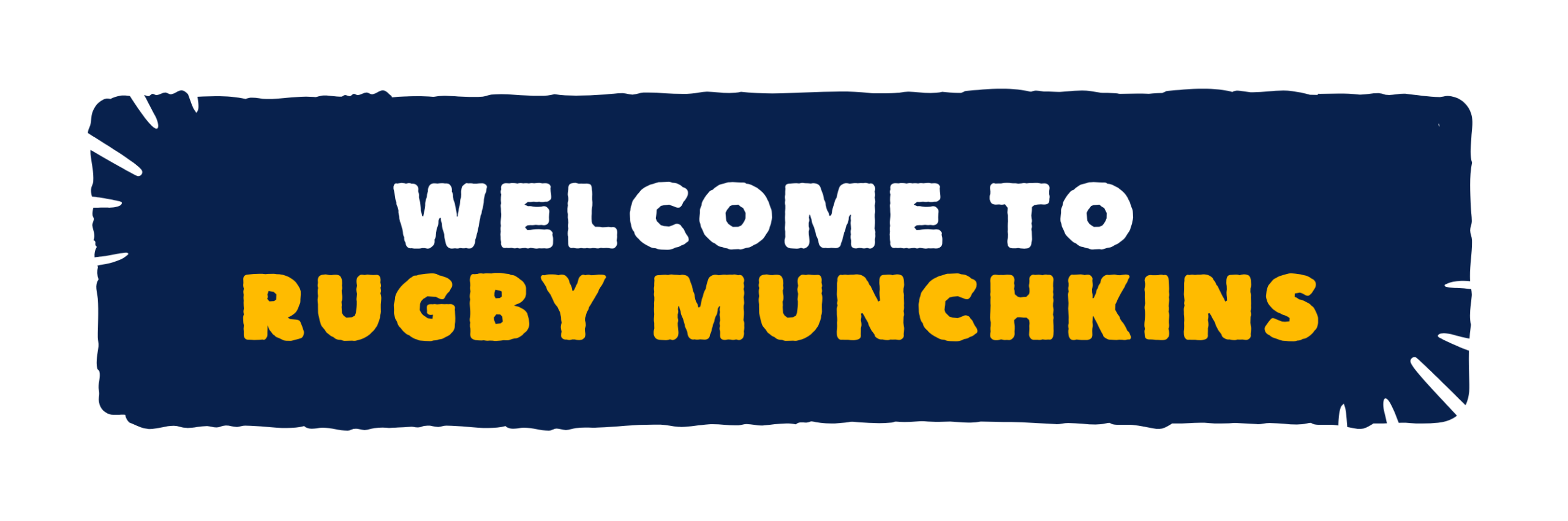 Welcome to Rugby Munchkins banner