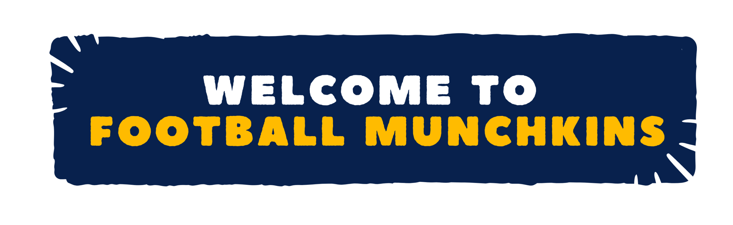 Welcome to Football Munchkins banner